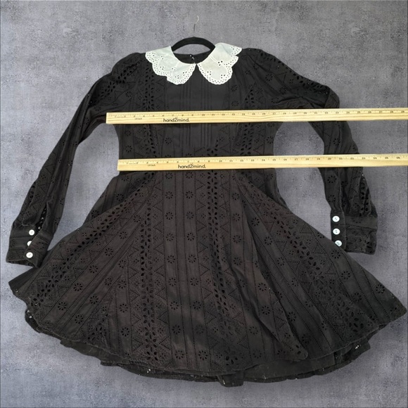 Blackmilk longsleeve black dress US 8 - AUS 12 - Picture 5 of 8